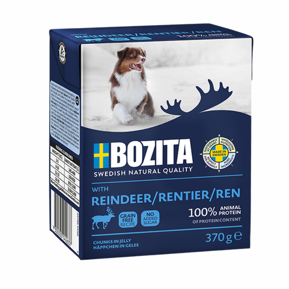 Karma Bozita renifer w galarecie dla psa 370g